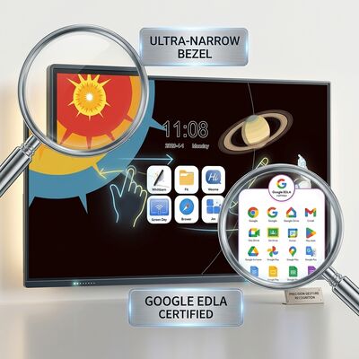 kupić QM-86HY 86 cali 4K UHD Interaktywny płaski panel edukacyjny Smart Whiteboard Multi Touch Display produkcja online