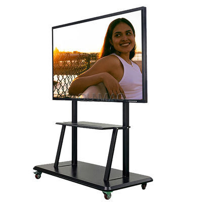 Qtenboard 4K Touch Screen Interactive Smart Board avec collaboration multi-utilisateur pour la salle de classe et le bureau dans les tailles de 55 à 110 pouces