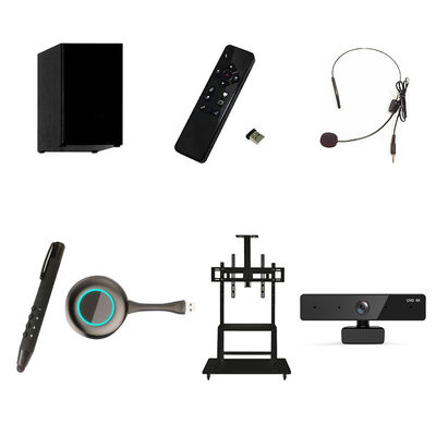 Interactive Whiteboard Accessories with Wireless Display Adapter 4K Video Camera and Adjustable Mobile Stand