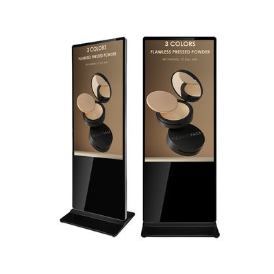 HD Interactive Display 3d Video Advertising Player Lcd Players 75inch Totem Hotel Digital Signage