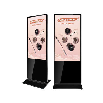 Intelligent Cloud Controlled Touch Vertical Hotel Digital Signage Lcd Monitors 1920x1080 Industrial Lcd Display