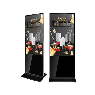 43 49 55 Inch Indoor Kiosk Floor Standing Hotel Digital Signage Advertising Player