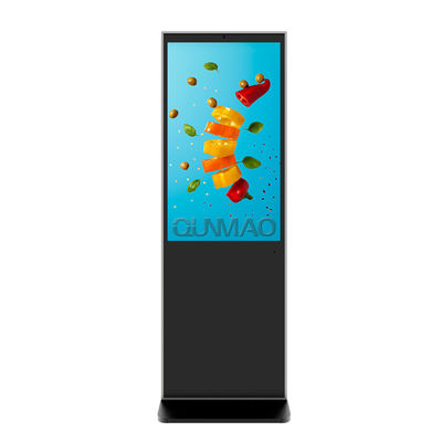 65-inch Touchscreen Self-Service Kiosk with 3840*2160 Resolution and IP54-Rated Casing for Outdoor Use