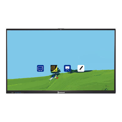 Qtenbaord 40 Point Touch 4K Resolution Dual OS Interactive Smart Board for Education and Office