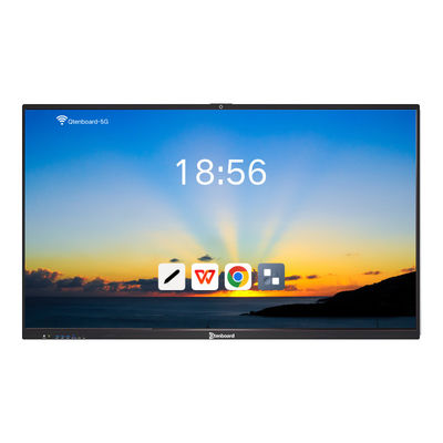 Tableau blanc numérique intelligent personnalisable à faible latence avec écran 4K Ultra HD pour salles de conférence