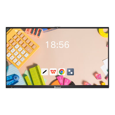 50 Point Touch 4K Resolution Interactive Whiteboard with Android IOS PC Sharing Smart Digital Whiteboard