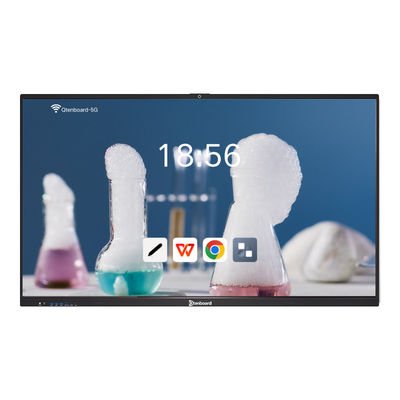 4K Resolution Interactive Whiteboard with 40-50 Touch Points and Android 14.0 for Smooth Writing