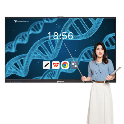75 Inch Windows Interactive Smart Board For Classroom Smart Pen Wall Mount