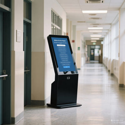 2K Resolution Android System Wall Mounted Digital Signage LCD Screen for Indoor School and Mall Use