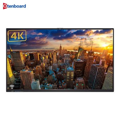 Qtenboard ODM/OEM 65 75 86 Inch 4K LCD All in One Interactive Board Smart Digital Whiteboard Price