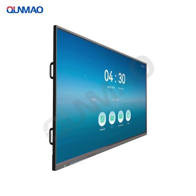 Qtenboard 98 inch 4K Anti-Glare Interactive Panel Smart White Board with 40-50 Touch Points for Teaching
