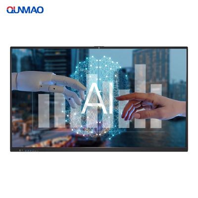 Qtenboard 65/75/86 Inch Interactive Whiteboard with 50 Points Touch 4K Screen and Android 14 Smart Board