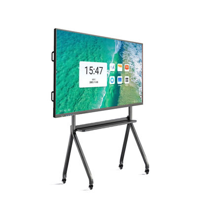 Qtenboard Wholesale 65 นิ้ว โมบาย บอร์ดสีขาว อินเทรคทีฟ โปรแกรม OEM