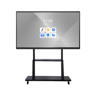 65 75 86 Inch Interactive Smart White Board Touch Screen All In One Monitor For University Classroom