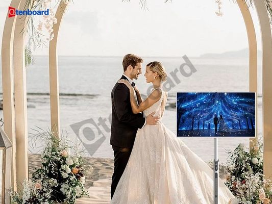 Qtenboard StandByMe TV Portable Touchscreen TV with 16:9 Screen Ratio 9H Battery Life and Built-In Camera