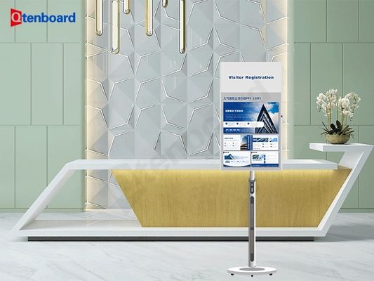 Qtenboard StandByMe TV Tablet with 1080p Full-HD Display Built-In Battery and Multi-Touch Screen for Self-Driven Exhibitions