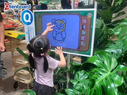 Qtenboard Portable TV Tablet Kid Zone Parent Rest Station with Built-In Speaker Dwell Time Dynamo PAL Receiving System