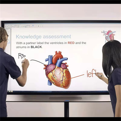 75 Inch LCD Interactive Smart Board Touch Digital Whiteboards Interactive Monitor Display Screen
