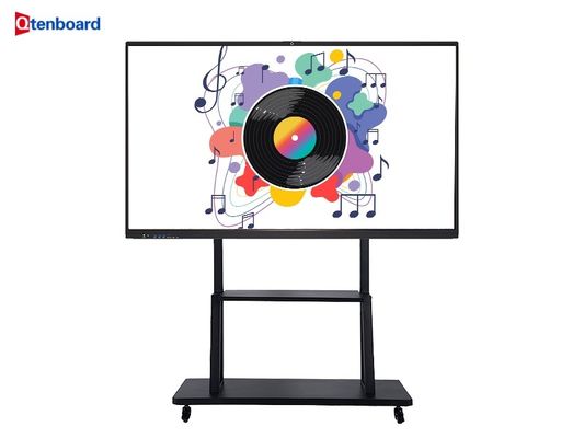 75 pulgadas de venta caliente LCD interactivo tablero blanco Smart TV interactivo paneles de pared para la enseñanza escolar