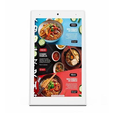 8-Inch Smart Ordering Tablet with Wall/Ceiling/Floor Mounting and Remote Control for Digital Menu Board