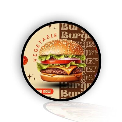 Qtenboard Round Digital Signage with Retail Dining and Cultural Venues Engagement - Circular LCD Display