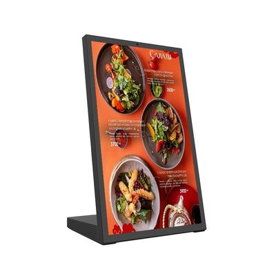 Qtenboard 8-inch Restaurant Ordering Tablet with RK3399 Hexa-core Processor and L-Shaped Touch Design for Efficient Self-Service