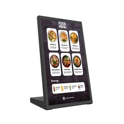 8-inch Portrait HD Display Restaurant Ordering Tablet with RK3399 Hexa-core Processor and L-Shaped Touch Design for Fast Food & Cafes