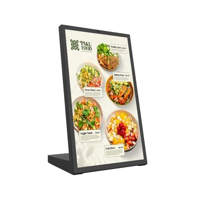8-inch Portrait HD Display Restaurant Ordering Tablet with RK3399 Hexa-Core Processor and L-Shaped Touch Design
