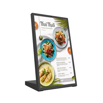 8-inch Portrait HD Display Restaurant Ordering Tablet with RK3399 Hexa-Core Processor and L-Shaped Touch Design