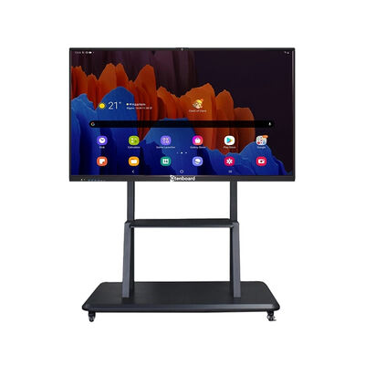 AI Interactive Whiteboard with EDLA System and Multi-Touch Collaboration for Smart Classrooms in 4K Resolution