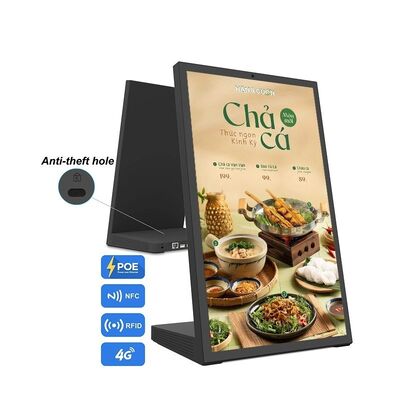 Restaurant Digital Signage with Cloud Management High-Definition Display and Self-Ordering Capabilities