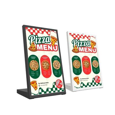 Schermata menu digitale per bar e ristoranti con POS e telecomando