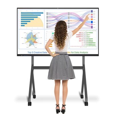 Tableau blanc intelligent interactif pour l'apprentissage numérique en classe