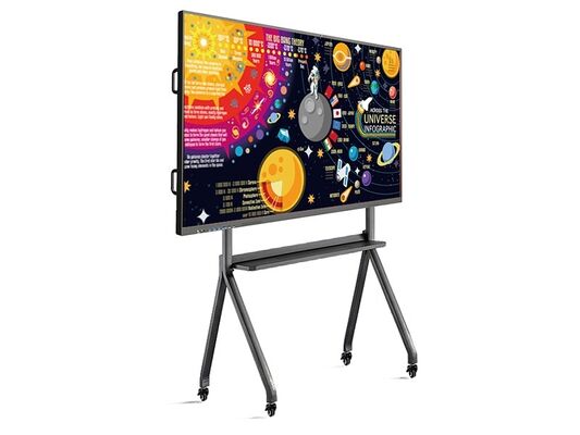 AI Classroom Interactive Whiteboard with EDLA Certification and Real-Time Meeting Transcription