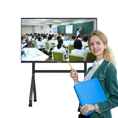 Smart AI Teaching interactive whiteboard Board with EDLA Android Platform for Education and Training Institutes