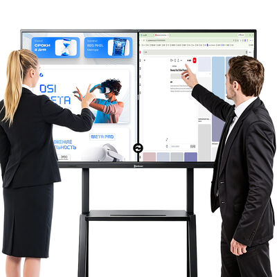 QM-86HY 86 Inch Interactive Whiteboard with 4K UHD Display and RK9679 Hexa-Core Processor