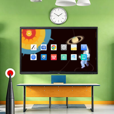 QM-110HY 110 Inch Interactive Whiteboard with RK3576 Octa-Core Processor and 4K Touch Display for Auditorium Lectures