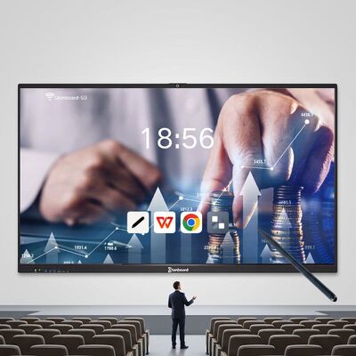 98 Inch High Brightness 4K UHD Interactive Display QM-98HY Auditorium Lecture Hall Smart Whiteboard