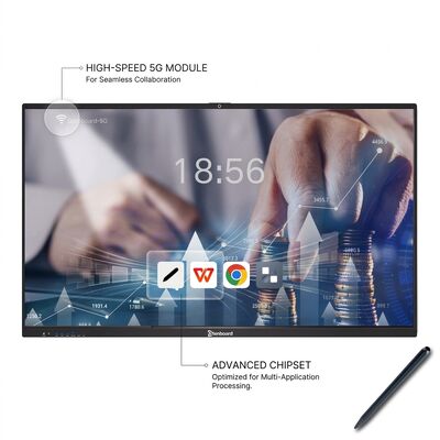 98 Inch 4K Interactive Flat Panel QM-98HY CE RoHS CCC Government Tender Smart Whiteboard
