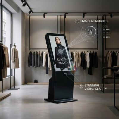 32 Inch Android 2K Wall-Mounted Digital Signage Retail Store Advertising Display USB Media Player