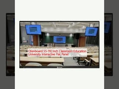 Qtenboard 55-110 Inch Classroom Education University Interactive Flat Panel
