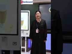 Qtenboard অ্যান্ড্রয়েড 14.0 উইন 10 11 60Hz ওয়াল-মাউন্টযোগ্য ইন্টারেক্টিভ হোয়াইট বোর্ড