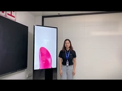 ওএম ওডিএম 43 49 50 55 ইঞ্চি এলসিডি টাচ স্ক্রিন ইনডোর ফ্লোর স্ট্যান্ডিং স্কুল ডিজিটাল সিগনেজ