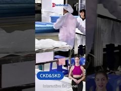 Qtenboard Wholesale 55 65 75 Inch Smart Touch Screen OEM Interactive Flat Panel