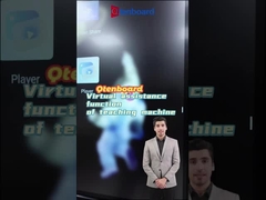 Qtenboard OEM ODM Brand 65 75 86 Inch LCD Penal Interactive Flat Panel for Kid