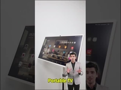 Qtenboard Large Size Stand Rollable Smart Touch Screen Android 32'' Inch