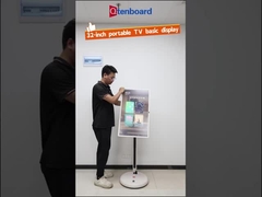 Custom Rolling Smart Display with Touchscreen | OEM Factory for Singapore Brands