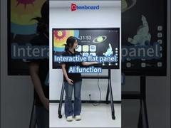 Qtenboard 65 Inch LCD 4K Interactive Panel Android 11 All-in-one Pc Computer Interactive White Board