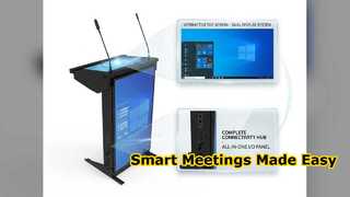 Qtenboard Smart Digital Podium for Interactive Meetings